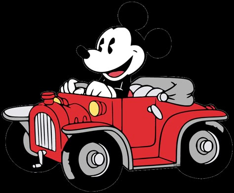 Bugs Bunny Drawing, Mickey Mouse Car, Mickey Cartoons, Mickey And Minnie Love, Red Jeep, Mouse Tattoos, Disney Characters Wallpaper, Mickey Mouse Pictures, Disney Designs