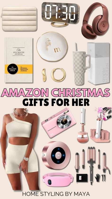 Christmas gifts for her, Christmas gifts for women in their 20s Good Christmas Gifts, Trendy Christmas Gifts, Amazon Christmas Gifts, Women In Their 20s, College Girl Gifts, Boyfriends Mom Gifts, Amazon Christmas, Christmas Gifts For Sister, Christmas Gifts For Grandma