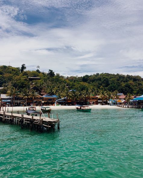 Koh Rong main strip Erika Core, Koh Rong Cambodia, Travel Cambodia, Gap Year Travel, Cambodia Travel, Travel Plan, Se Asia, Winter Sun, Summer Trip