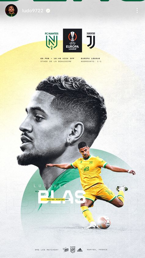 Official football matchday designs | 2022-2023 season on Behance Sports Apparel Design, Gameday Sports, Football Logo Design, Fc Nantes, Sport Graphic, Gaming Posters, Sports Design Inspiration, Sports Poster, Social Media Advertising Design