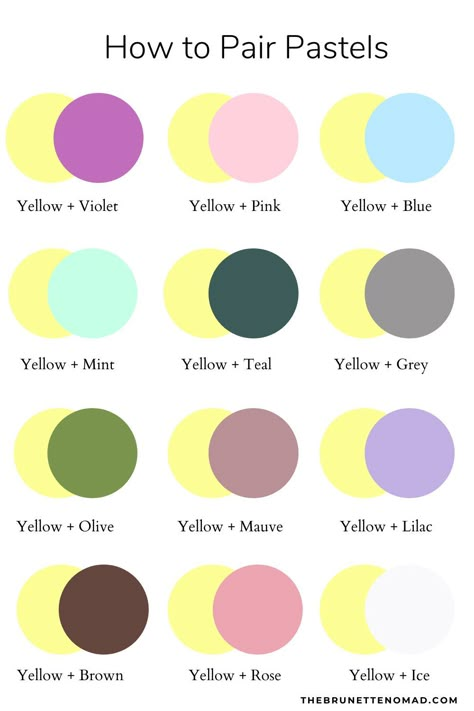 How To Pair Yellow Color, Yellow Dress Colour Combination, Yellow Looks Fashion, 2 Color Outfits, Pastel Yellow Color Combination, How To Pair Yellow, How To Pair Pink, Colors That Go With Yellow Clothes, Pastel Color Combinations For Clothes