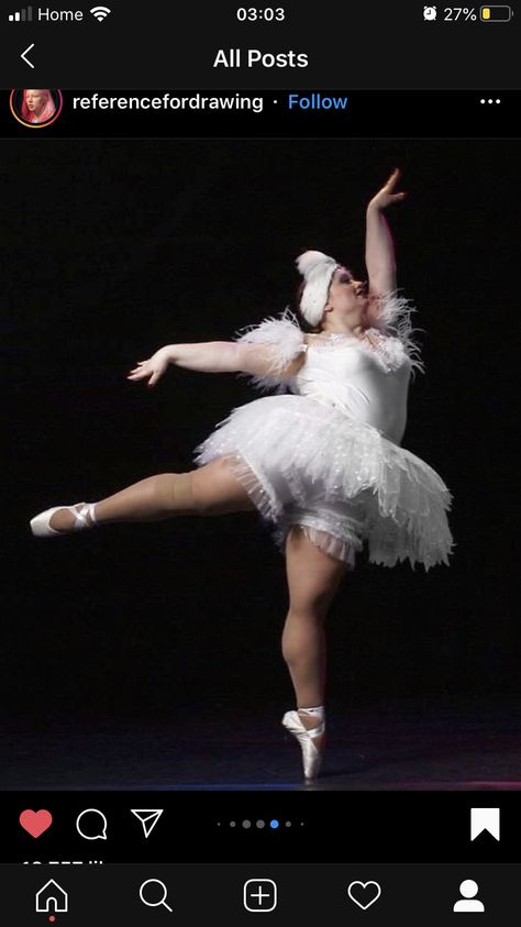 Plus Size Ballerina Aesthetic, Ballet Plus Size, Plus Size Ballet, Fat Ballerina, Plus Size Dancer, Old Ballet Aesthetic, 1700s Ballet, Dynamic Poses, Drawing Practice