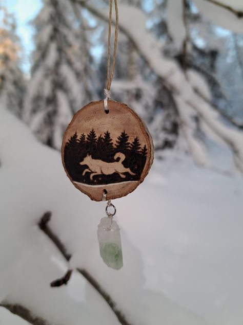 Wolf And Moon, Fallow Deer, Great Grey Owl, Pyrography Art, Peregrine Falcon, Gray Owl, Wolf Moon, Wooden Ornament, Wooden Ornaments