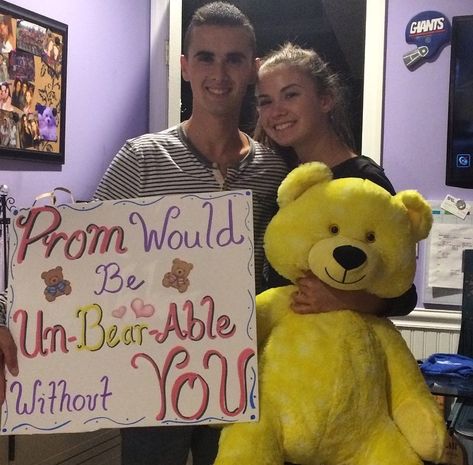 Prom Would Be Unbearable Without You, Asking Someone To Be Your Valentine, Hello Kitty Promposal, Cute Signs To Ask Someone To A Dance, Sadie’s Asking Posters, Posters To Ask Someone To A Dance, Cute Posters To Ask Someone To A Dance, Sadie’s Promposal, Asking Someone Out