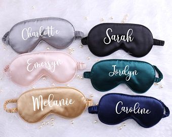 Party Eye Mask, 20s Accessories, Satin Eye Mask, Girl Spa Party, Party Eyes, Maker Ideas, Bachelorette Favors, Silk Sleep Mask, Wedding Giveaways