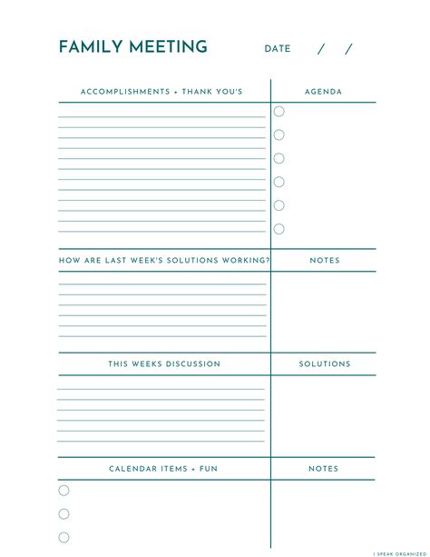 Use this printable to help you with ideas to run a successful family meeting. Family Meeting Agenda Ideas, Family Meeting Agenda Printable, Family Meeting Template, Marriage Meeting Agenda, Family Meeting Printable, Family Meeting Ideas, Family Meeting Agenda, Huddle Board, Family Mission Statement