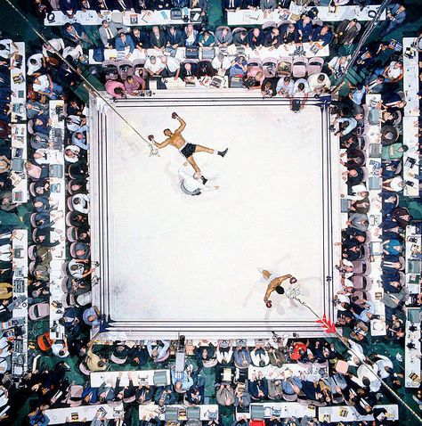 <p>Ali knocks out Cleveland 'Big Cat' Williams in three rounds at the Houston Astrodome to defend his heavyweight title in November 1966. The bout drew a record indoor crowd of 35,460. </p><p>Photo: Neil Leifer/SI</p><div> Neil Leifer, Mohamed Ali, Muhammed Ali, Sports Images, Madison Square Garden, Maisie Williams, Historical Pictures, Sports Photos, Muhammad Ali