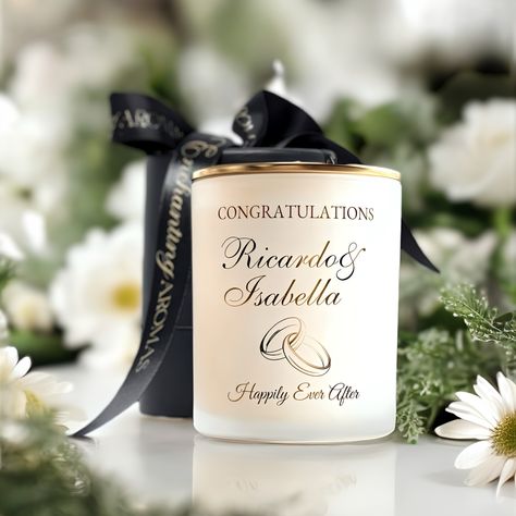 ✨ Personalised Bridal Candles: The Perfect Wedding Gift! ✨ Celebrate love and commitment with our exclusive personalised bridal candles. These bespoke treasures create a romantic and intimate atmosphere, honouring the couple’s unique journey. Whether it’s for the ceremony or a heartfelt gift, our candles are the perfect way to add a special touch to their big day. 💍❤️ #weddings #personalisedcandles #bridalgifts #romanticatmosphere #weddinggifts #loveandcommitment #newjourney Bridal Candles, Day Weddings, Celebrate Love, Perfect Wedding Gift, Personalized Candles, New Journey, The Perfect Wedding, Heartfelt Gifts, Bridal Gifts