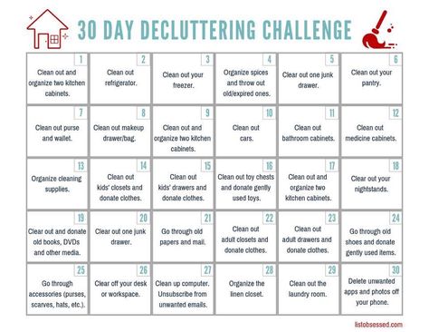 30 Day Declutter Challenge, 30 Day Declutter, Junk Organization, Decluttering Challenge, Minimalist Challenge, Minimalism Challenge, Cleaning Challenge, Declutter Challenge, Organizing Challenges