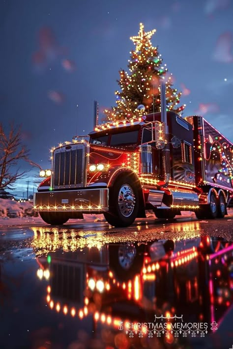 Christmas Truck Wallpaper, Christmas Tree Truck Wallpaper, Old Red Truck Christmas Wallpaper, Old Truck With Christmas Tree In Back, Red Truck Christmas Tree Cross Stitch Pattern, Christmas Truck, Trucks, Building, Christmas