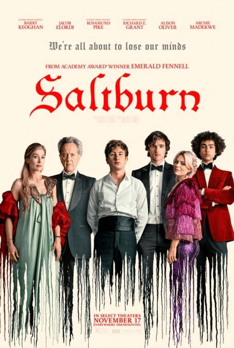 Saltburn Movie, Film Thriller, Barry Keoghan, Carey Mulligan, Rosamund Pike, Pet Shop Boys, The Killers, Movies And Series, Australian Open