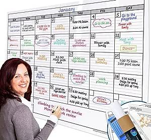 Giant Calendar, White Board Calendar, Dry Erase Wall Calendar, Large Wall Calendar, Chalkboard Markers, Dry Erase Board Calendar, Expo Marker, Whiteboard Calendar, Dry Erase Wall