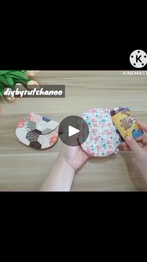 10K views · 143 reactions | Very easy sewing idea! Teaching how to sew a simple coin purse and keychain | diybyrutchanoo | How to make a coin purse #diy #handmade #diycoinpurse #sewingideas #sewingtips #sewingtutorial #sewingtricks #sewingprojects #sewing | Diy By.rutchanoo | Diy By.rutchanoo · Original audio Diy Coin Purse, Purse Diy, Sewing Videos, Sew Projects, 10k Views, Sewing Diy, Sewing Lessons, How To Sew, Coin Purses