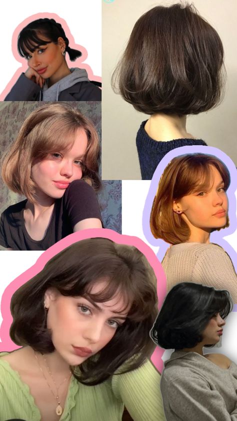 Bob with long round layers and curtain bangs Round Face Hairstyles With Bangs, Long Bob And Curtain Bangs, Round Layers And Curtain Bangs, Short Bob With Bangs And Layers, Bob With Curtain Bangs And Layers, Long Bob Hairstyles With Layers And Curtain Bangs, Wispy Bob Hairstyles, Bangs With Short Hair Round Face, Curtain Bangs Short Hair Wavy