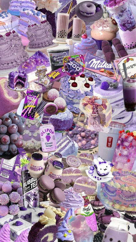 Purple Snacks, Gong Cha, Hubba Bubba, Color Party, Japanese Candy, Surrealism, Bubbles, Candy, Snacks