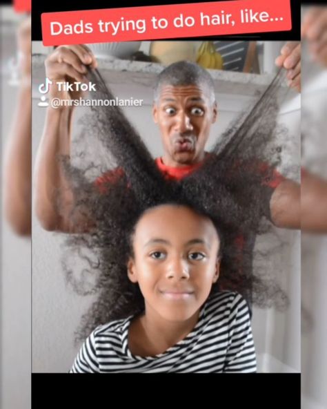 Shannon LaNier on Instagram: “#Dads try to do #hair like.... Can ur #dad do hair? #Fathers can u relate? #DaddyDuty365 #GirlDad #FatherDaughter #NaturalHair #HairStyle…” Girl Dad, Father Daughter, Natural Hair, Natural Hair Styles, Hair Styles, Movie Posters, Hair, On Instagram, Instagram