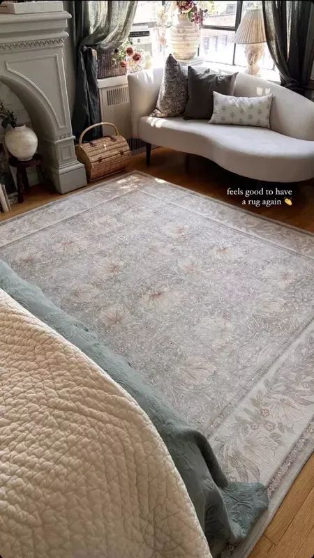 Our Ruggable bedroom area rug (washable) is on sale! 15% off one rug or 20% off two rugs using code LD23 Morris And Co Rug, Ruggable Morris And Co, Ruggable Bedroom, Inspirational Homes, Blush Rug, Bedroom Area Rug, Idea Board, Future Goals, Scandinavian Home