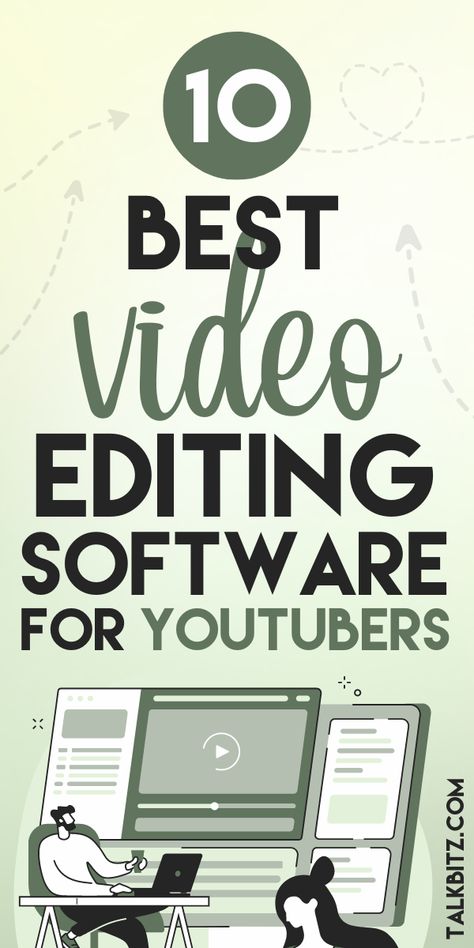 Discover the 10 best video editing software for YouTube in 2024. Create professional looking videos with ease and confidence with these top-rated tools. Video Editing For Beginners, Video Editing For Youtube, How To Make Youtube Videos, Youtube Video Ideas For Beginners List, Editing Videos For Youtube, Job Video, Service Ads, Youtube Video Editing, Video Editing Ideas