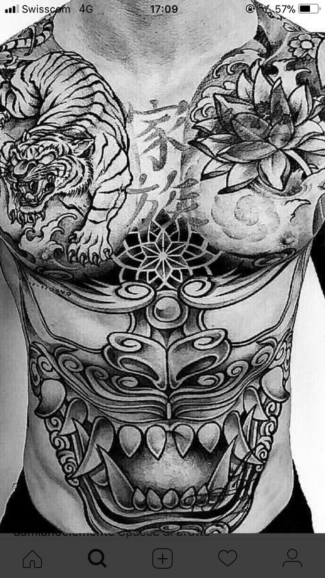 Chest Stomach Tattoo Men, Man Stomach Tattoo, Mens Belly Tattoo, Men Stomach Tattoos Ideas, Mens Stomach Tattoos, Tiger Stomach Tattoo, Tiger Tattoo Chest, Men’s Stomach Tattoos, Stomach Tattoo Men