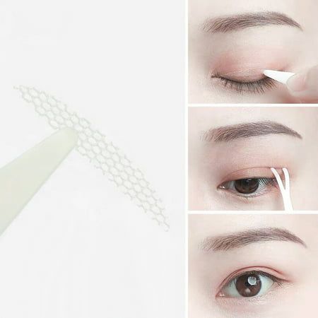 Description: Designed with the arch shape, this eyelid tape is universal and easy to apply, it can create natural double eyelid nicely. Produced with lace net and high-end material, this eyelid tape is breathable and skin-friendly. This eyelid sticker is made of fiber and tape. There are 48Pcs for you. It is suitable for daily makeup and so on. Item Name: Double Eyelid Tapes Material:Fiber,Tape Size: M: 8cmx7.55cmx0.15cm/3.15inx2.97inx0.06in L: 8.1cmx7.45cmx0.1cm/3.19inx2.93inx0.04in Olive#: 8.1 Mono Eyelid, Stickers Makeup, Tape Makeup, Eyeliner Stickers, Eye Tape, Eyelid Lift, Double Eyelid Tape, Eyelid Tape, Invisible Lace