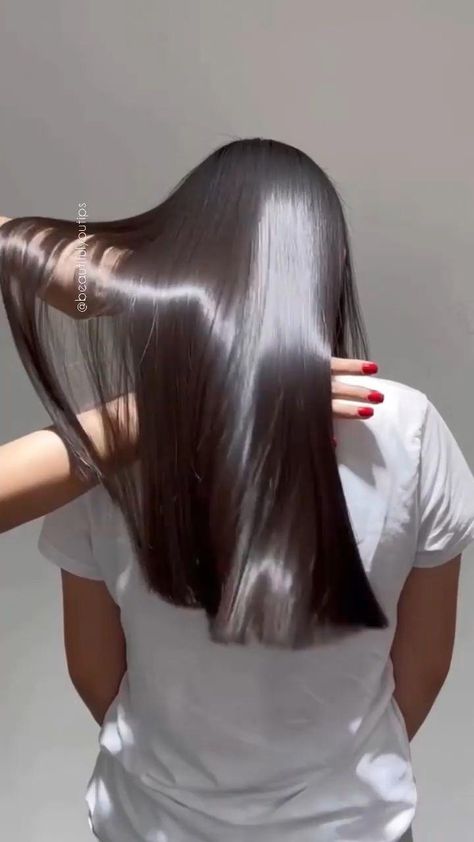 Homemade Hair Treatments, Hair Mask For Growth, Long Hair Tips, Hair Growing Tips, Glossy Hair, Homemade Hair Products, Hair Tips Video, Homemade Beauty Tips, Diy Hair Care