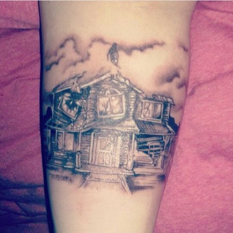 Collide With The Sky Tattoo, Ptv Tattoo, Pierce The Veil Quotes, Body Distortion, Pierce The Veil Tattoos, Collide With The Sky, Corpse Bride Tattoo, Sky Tattoos, Quote Tattoos