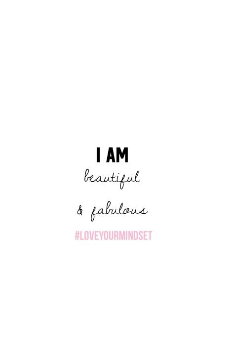 I am Beautiful & fabulous Everything you think you are I Am Fabulous Quotes, Quotes To Live By Inspirational, Fabulous Quotes, I Am Beautiful, Quotes Quotes, Growth Mindset, Quotes To Live By, You Think, Thinking Of You