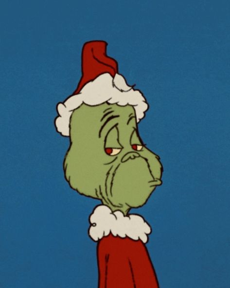 Grinch Pfp Cartoon, Christmas Cartoon Icons, The Grinch Aesthetic Cartoon, Grinch Pfp Aesthetic, Christmas Pfp Grinch, Vintage Christmas Aesthetic Cartoon, The Grinch Pfp, Christmas Widgets Grinch, Christmas Characters Cartoon