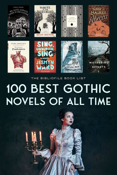 Gothic Novels Reading Lists, Best Gothic Novels, Learn My Lesson Katee Robert, Gothic Book Aesthetic, Gothic Books To Read, Gothic Book Recommendations, Gothic Literature Books, Gothic Horror Books, Gothic Books Aesthetic