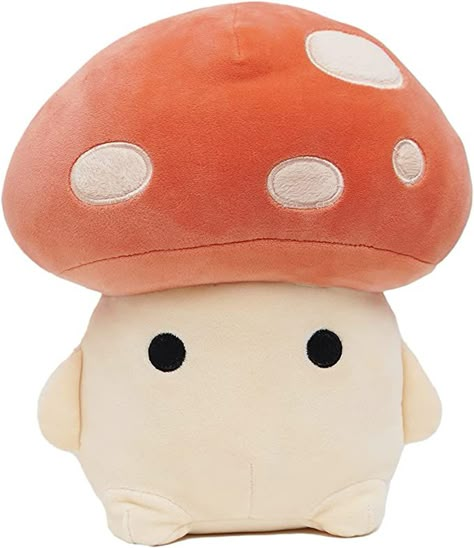 Mushroom Plushie, Kawaii Mushroom, Mushroom Plush, Hugs And Cuddles, Cute Squishies, Easy Crochet Baby Blanket, Cute Mushroom, Kawaii Plush, Kawaii Plushies