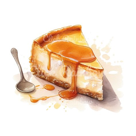 Clipart de gâteau au fromage, 12 PNG de gâteau au fromage, Illustration de gâteau au fromage, art numérique de gâteau au fromage, conception de gâteau au fromage, gâteau au fromage JPG, téléchargement immédiat Watercolor Cheesecake, Dessert Art Drawing, Cheesecake Clipart, Cheesecake Drawing, Patisserie Illustration, Cheesecake Illustration, Desserts Illustration, Aesthetic Food Art, Food Art Drawing