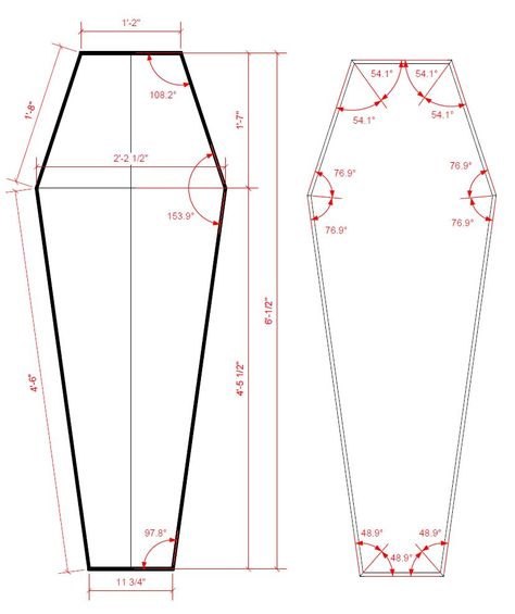 Chris Grote: Pneumatic Toe Pincher Coffin, Part 1 Coffin Nightstand Diy, Coffin Plans How To Build, Coffin Cabinet Diy, Popsicle Stick Coffin Diy, How To Build A Coffin, Diy Coffin Shelf Measurements, Coffin Tray Diy, Coffin Wood Crafts, Diy Coffin Mirror