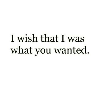 I wish that I was what you wanted. Hopeless Crush Quotes, Want Quotes, Self Esteem Issues, Poetic Quote, Real Love Quotes, I Wish I Was, Unhealthy Relationships, Important Quotes, She Quotes