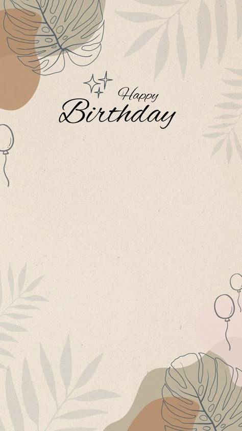 Birthday Invitations Card Ideas, Happy Birthday Bestie Template, Aesthetic Birthday Card Template, Birthday Card Wallpaper, Aesthetic Birthday Template, Happy Birthday Template Design, Birthday Frames Design, Birthday Template Background, Birthday Wallpaper Backgrounds