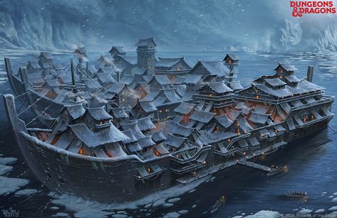 ArtStation - Vumas, the Floating Outpost - Dungeons and Dragons, Brian Valeza Fantasy Train, Fantasy Locations, Floating City, Rpg Map, Location Inspiration, Fantasy City, Fantasy Castle, Fantasy Places, Fantasy Setting