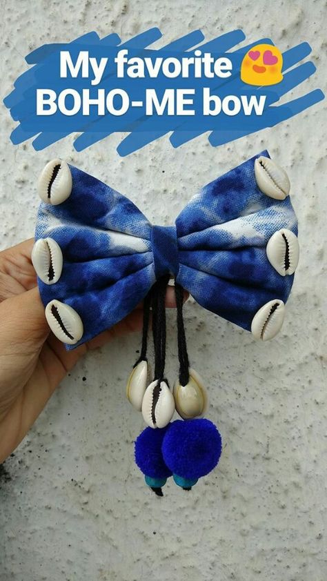 Bow For Navratri, Navratri Bow Clip, Navratri Hair Accessories Handmade, Navratri Accessories Diy, Navratri Bow, Navratri Hair Accessories, Diy Navratri Jewellery, Navratri Jwellery Ideas, Navratri Ornaments Handmade