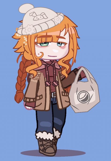 🥲 Gacha Club Winter Outfits, Gacha Winter Outfits, Afton Gacha, Club Clothes, Oc Gacha, Gacha Outfits, Gacha Stuff, Gacha Ideas, Gacha Oc