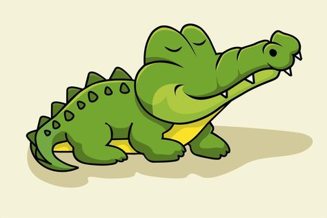 Crocodile Cartoon Alligator Cartoon Illustrations Alligator Cartoon, Cartoon Alligator, Cartoon Crocodile, Crocodile Illustration, Crocodile Cartoon, Music Notes Art, Cartoon Illustration, Art Drawings Sketches, Graphic Design Art