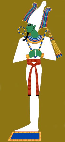 The Ancient egyptian Gods & Goddess....Osiris Appearance: •A mummified man wearing a white cone-like headdress with feathers The Magic Flute, Ancient Egyptian Gods, Werewolf Art, Egyptian Mythology, Ancient Egyptian Art, Egyptian Goddess, Egyptian Gods, Egyptian Art, Gods And Goddesses