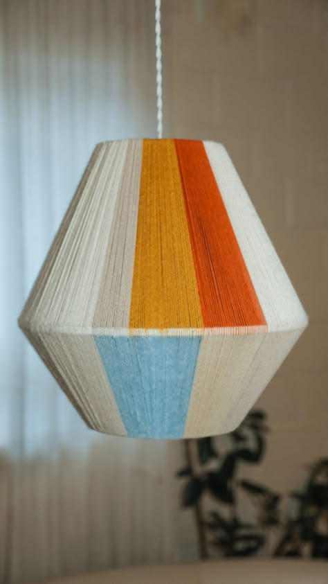 HOW I DIY DUPED THIS DESIGNER LAMPSHADE FOR UNDER $30 — The Sorry Girls Make A Lampshade, The Sorry Girls, Diy Luminaire, Diy Dinner, Lampshade Makeover, Painting Lamp Shades, Summer Fun For Kids, Interior Design Courses, Diwali Diy