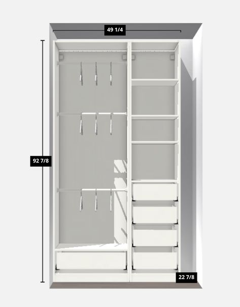 Ikea Baby Nursery, Ikea Baby Room, Ikea Pax System, Baby Armoire, Dressing Ikea, Ikea Baby, Baby Room Closet, Baby Nursery Closet, Pax System