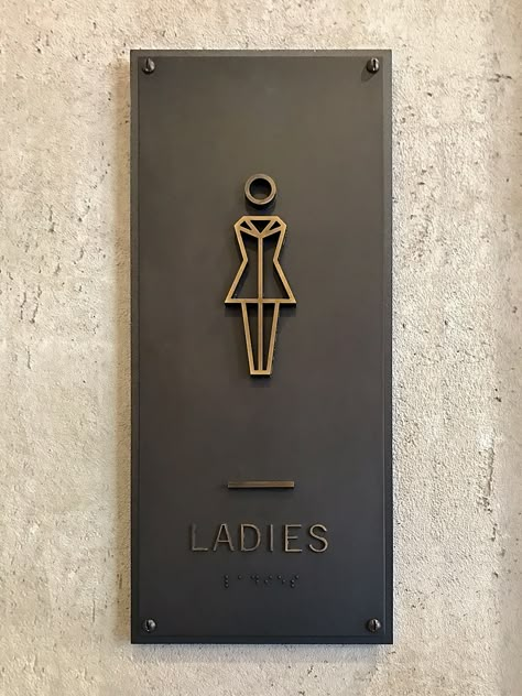 Logo Wc, Toilet Signage, Bathroom Signage, Restrooms Signage, Wc Sign, Room Signage, Hotel Signage, Door Signage, Wayfinding Signage Design