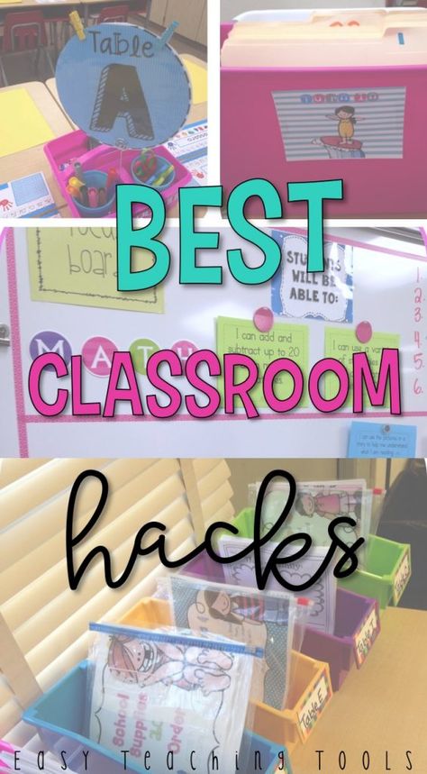 Classroom Organization Turn In Work, Cubby Ideas For Classroom, Ict Classroom Setup, Classroom Binder Storage, Classroom Countertop Organization, Classroom Hacks Elementary, Diy For Classroom, Turn In Trays Classroom, Teacher Hacks Elementary