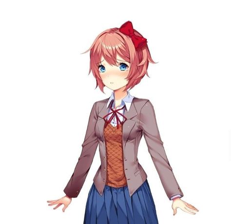 Ddlc Sprites, Doki Doki Literature Club, People Videos, Singles Events, Doki Doki, Literature Club, Visual Novel, Character Drawing, Cool Girl