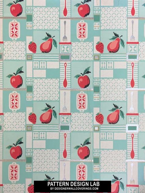 50s Wallpaper, 1950s Wallpaper, Architecture Ideas, Vintage Wallpaper, Sims 2, Visual Merchandising, Tv Movies, Vintage 1950s, Pattern Wallpaper