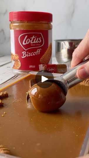 512K views · 32K reactions | Everyone loves Biscoff right!! Well this Biscoff caramel recipe is one to make!

Perfect to be used in cakes, drizzled over icecream or simply just eaten with a spoon 🥄 

Ingredients
160g Sugar
100g Water
200g Double Cream
125g Butter
250g Biscoff Spread

#pleese #caramel #recipe | PLEESE | Groove Armada · At the River Biscoff Sauce Recipe, Biscoff Butter Recipes, Biscoff Sauce, Biscoff Caramel, Biscoff Desserts, Biscoff Butter, Biscoff Cream, Groove Armada, Biscoff Recipes