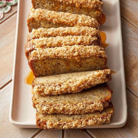 50 Quick Breads to Make in a Loaf Pan | Taste of Home Taste Of Home Banana Bread, Best Ever Banana Bread, Apple Banana Bread, Coconut Glaze, Hawaiian Banana Bread, Best Apples For Baking, Bread Pumpkin, Peanut Butter Banana Bread, Peanut Butter Bread