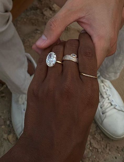 Jasmine Tookes engagement ring close-up photo Jasmine Tookes Engagement, 3 Carat Rings Engagement, Oval Engagement Ring Dark Skin, 10 Carat Ring, Rings Engagement 3 Carat, Jasmine Tookes Wedding Ring, 6 Ct Oval Engagement Ring, Jasmine Tookes Engagement Ring, Massive Diamond Ring