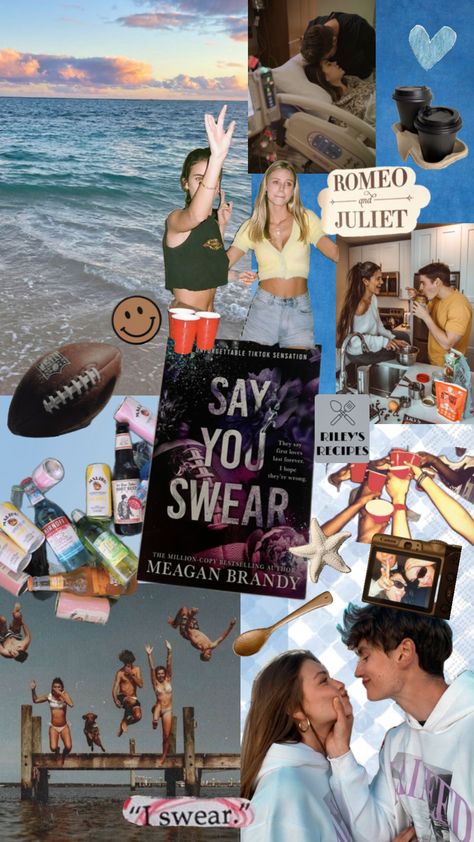 Say you swear by Meagan Brandy Say You Swear Meagan Brandy, Say You Swear, Meagan Brandy, Books 2024, Book Hangover, Book Worm, Books For Teens, Romeo And Juliet, The Millions