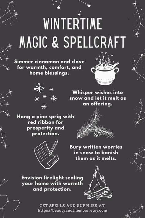 Winter is a season of stillness, renewal, and deep magic. Whether you’re casting spells, setting intentions, or embracing the season’s mystical energy, these tips will help you align with winter’s power. ✨

Looking for ethically made witchcraft supplies? Beauty and the Moon offers handcrafted, USA-made tools, blessed by a practicing witch to enhance your rituals with intention and authenticity. ❄️

Save this for your winter spellwork and explore Beauty and the Moon for magical supplies! ✨ #WinterMagic #Witchcraft #Spellcrafting #BeautyAndTheMoon Altar Tools, Casting Spells, Setting Intentions, Pagan Altar, Witchcraft Supplies, Hedge Witch, Pagan Witchcraft, Wiccan Spells, Winter Magic